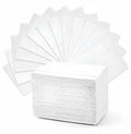 Paquete de 125 campos podológicos desechables blancos